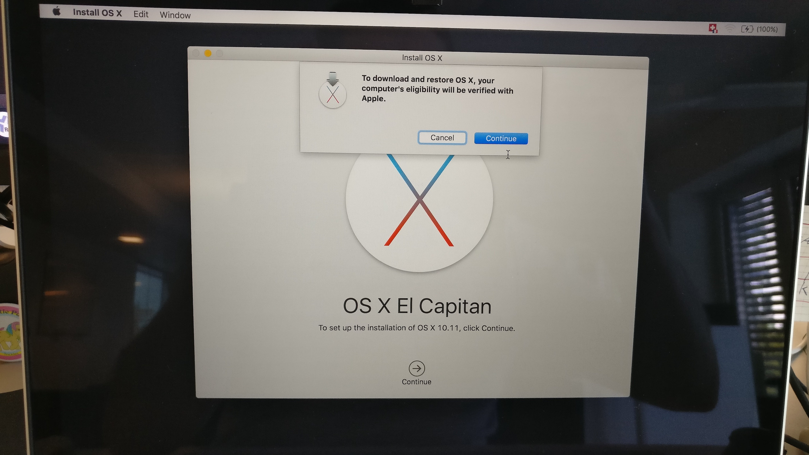 download os x 10.11 for usb recovery without app store